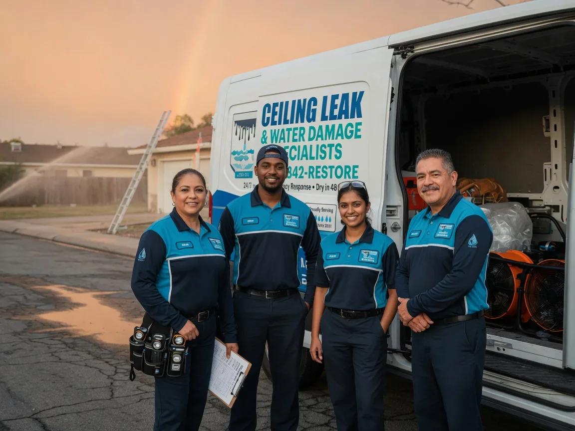 Ceiling Leak Cleanup company in Oden, AR